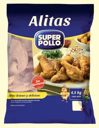 Super Pollo Alitas Pollo Congeladas