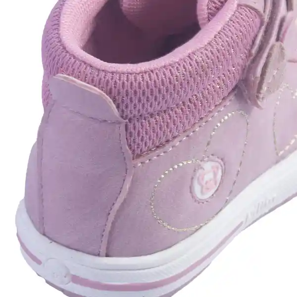 Zapatillas Bebe Niña Rosado Pillin 25