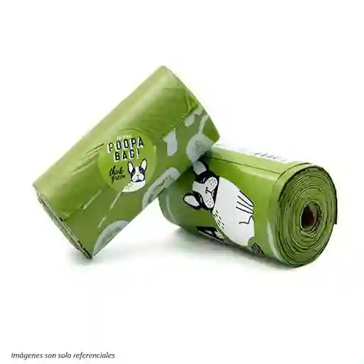 Poopabag 1 Rollo De 15 Bolsas Oxi Biodegradables