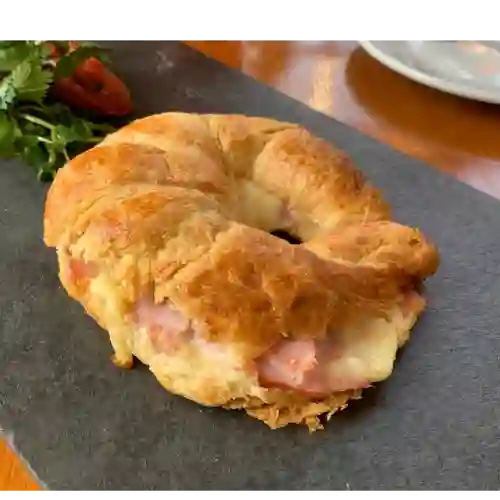 Croissant Jamón Pierna, Queso