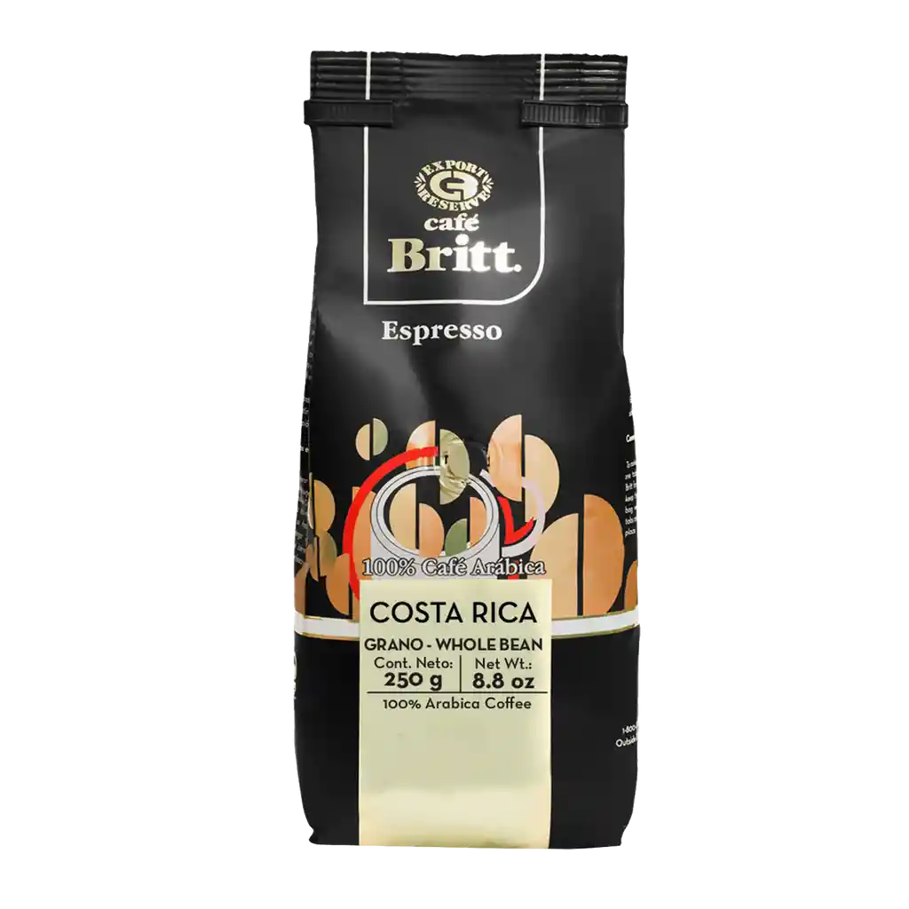 Britt Café En Grano De Costa Rica Espresso