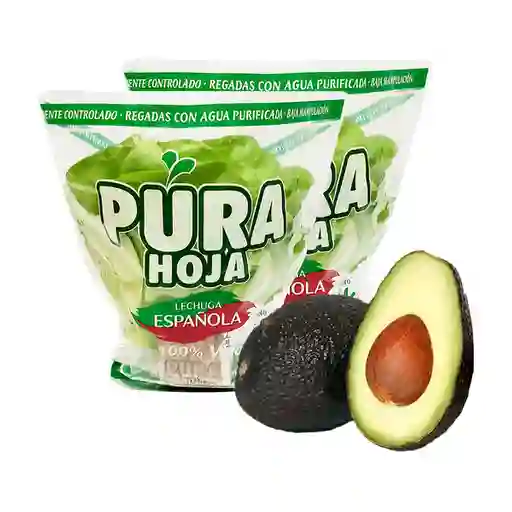 Combo Palta Hass Pura Hoja Lechuga Espanola