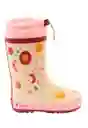 Botas de Agua W24 Niña Rosado 36 918 Ficcus