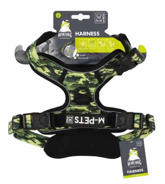 Mpets Arnés Hiking Camuflado Medium