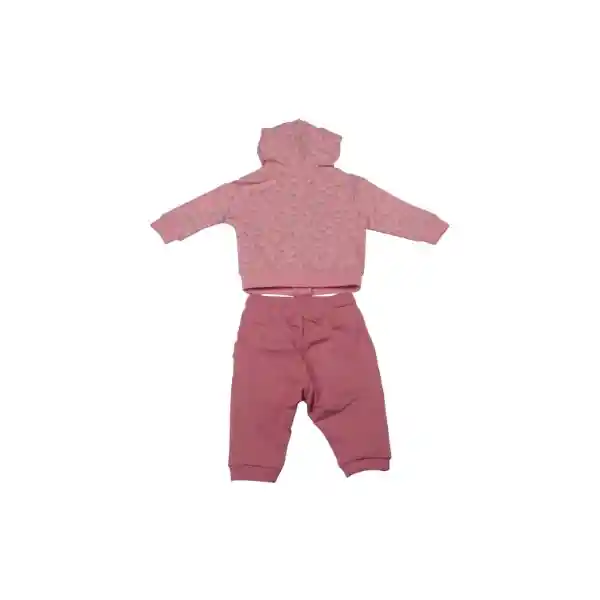 Buzo Bebe Niña Rosado Pillin 3 M