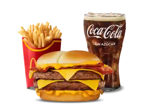 McCombo grande Doble Bacon Cheddar McMelt