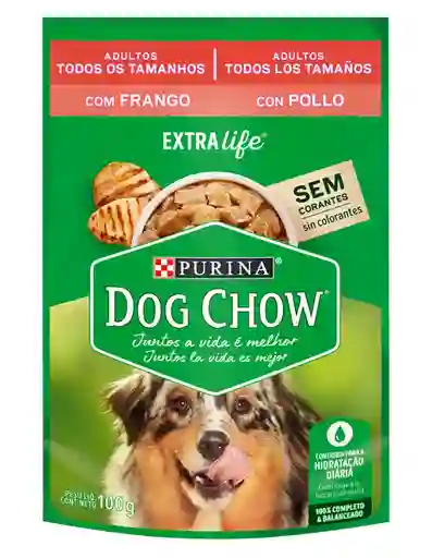 Dog Chow Alimento Húmedo Pollo Para Perro
