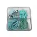 Miniso Set Suministros de Oficina Azul