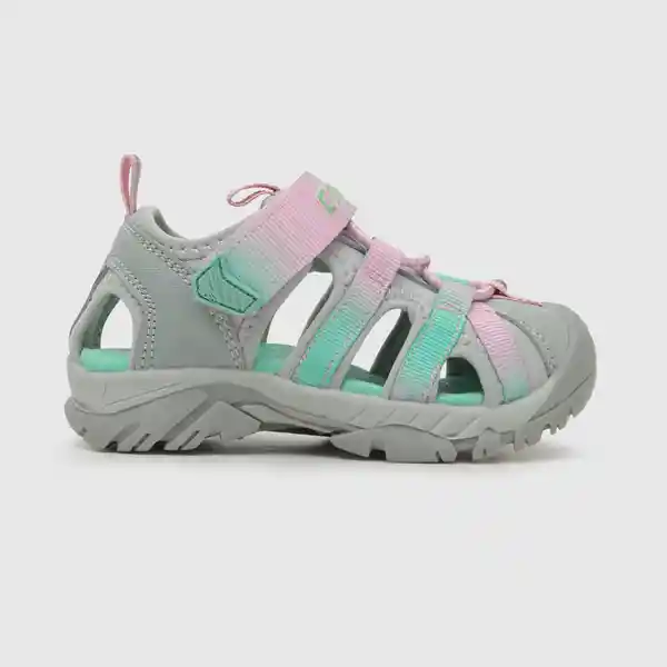 Sandalias Outdoor de Niña Gris Multicolor Talla 23 Colloky