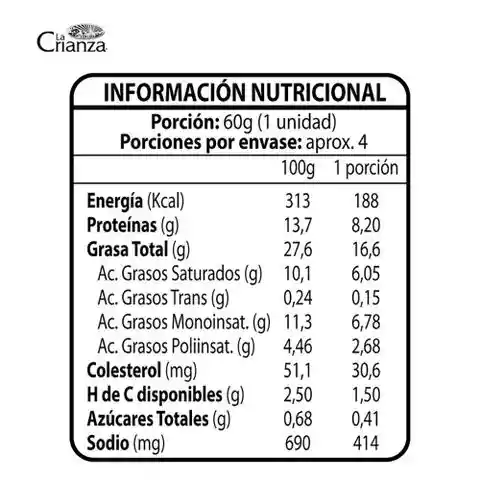 La Crianza Chorizo de Campo 