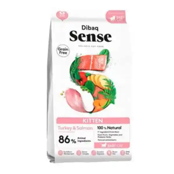 Dibaq Sense Alimento Delicious Baby Cat Natural Gatito Salmón