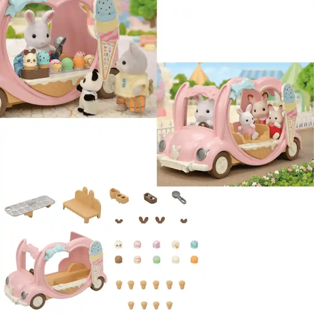 Sylvanian Families Juguete Furgoneta de Helados