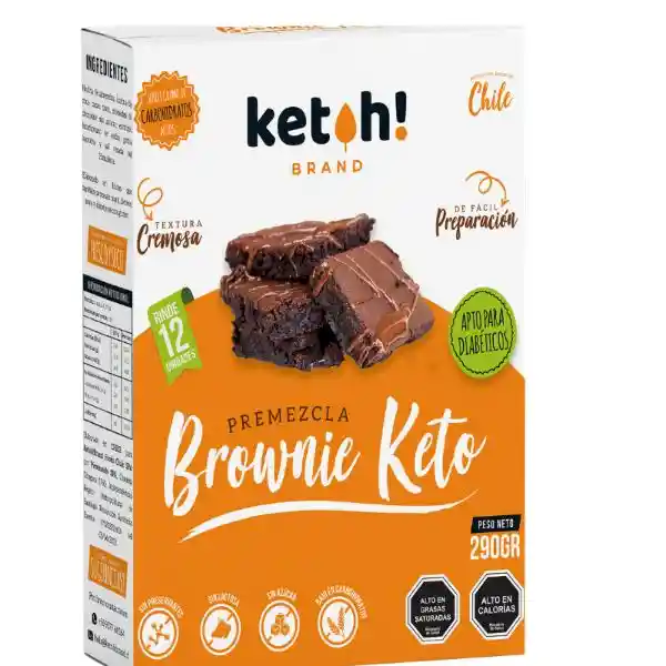 Ketoh! Brand Premezcla de Brownie Keto