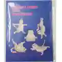 Cuaderno Forrado de Yoga School Gato 80 Hojas Miniso