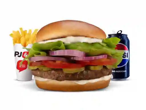Combo Hamburguesa Grande Criolla