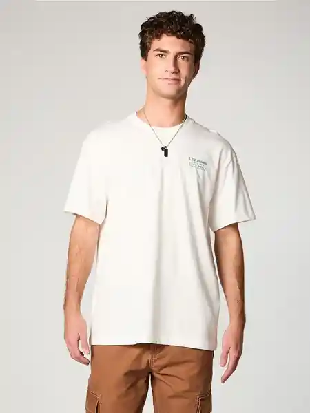 Lee Camisa Knits Blanco XL 003V25145795