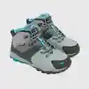 Botines Cordones Emboss Pattern Niño Gris Talla 37 Colloky