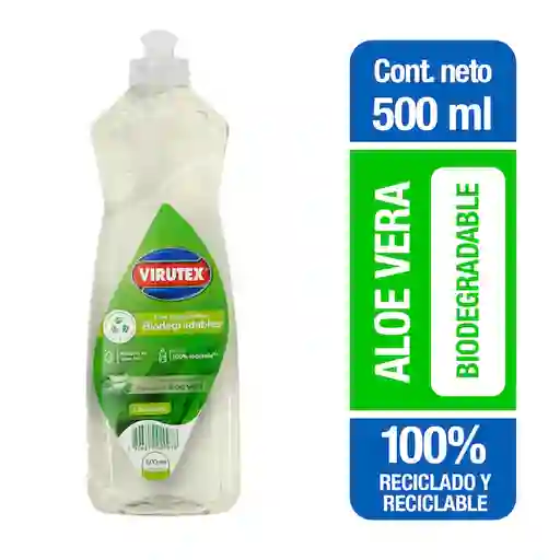 Virutex Lavalozas Liquido Ecológico de Aloe Vera