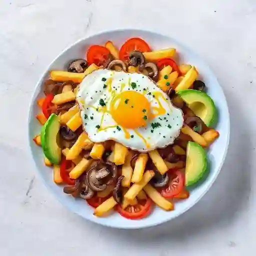 Combo Chorrillana Vegetariana