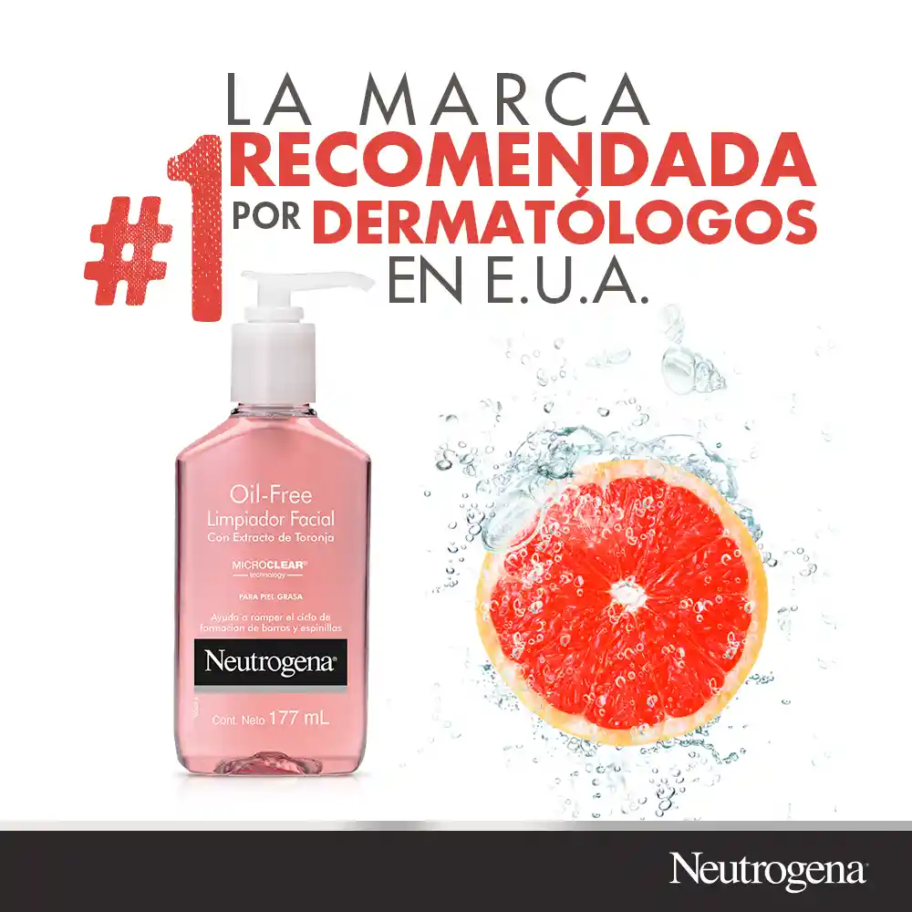 Neutrogena Exfoliante Facial Pink Grapefruit en Gel