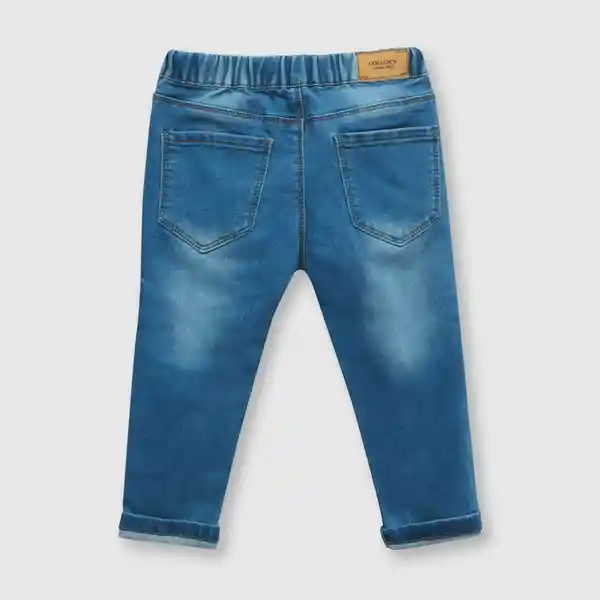 Jean Elasticado de Bebé Niño Denim Talla 16M Colloky