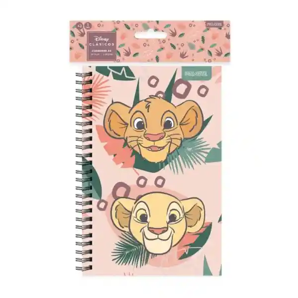 Proarte Cuaderno A5 Con Espiral Animal Roots 80 Hojas