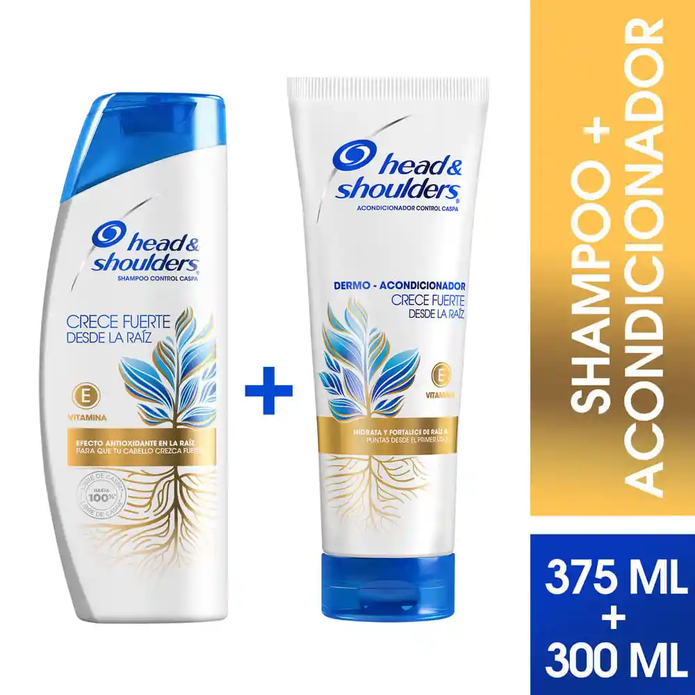 Head & Shoulders Shampoo Crece Fuerte + Acondicionador