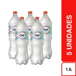 5 x Vital Agua Mineral sin Gas