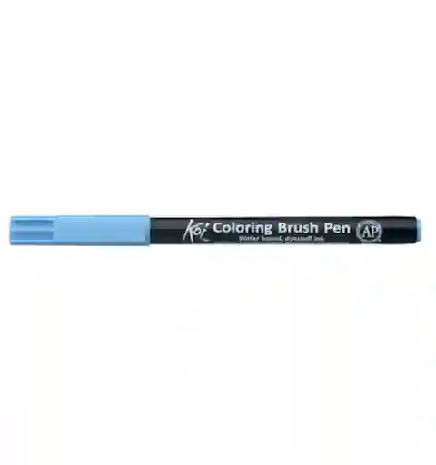 Sakura Marcador Brush Pen Azul Agua