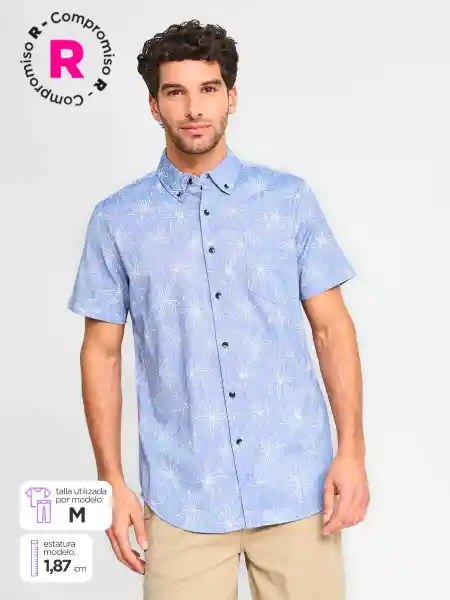 Kenneth Stevens Camiseta Manga Corta Dapro Celeste M SS25