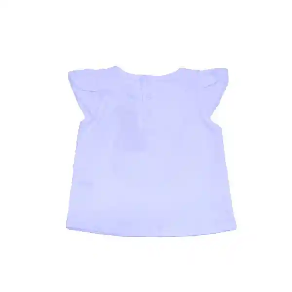 Polera Bebe Niña Blanco Pillin 18 M