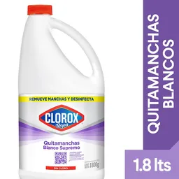 Clorox Quitamanchas Blanco Supremo