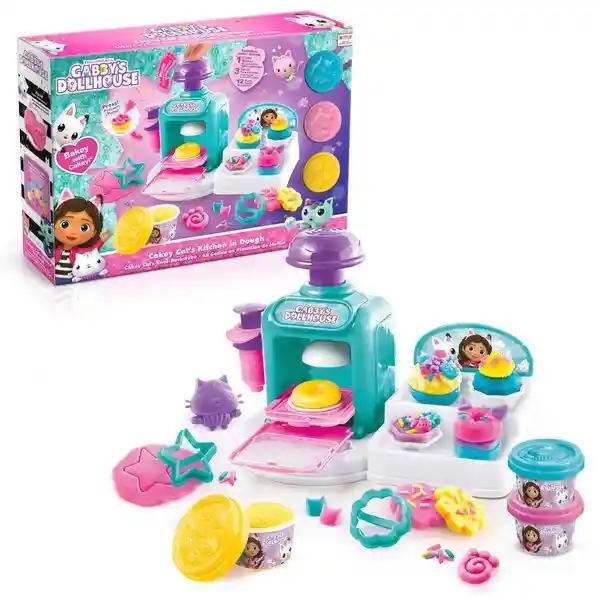 Gabbys Dollhouse Juego Dough Kitchen - GAB 031