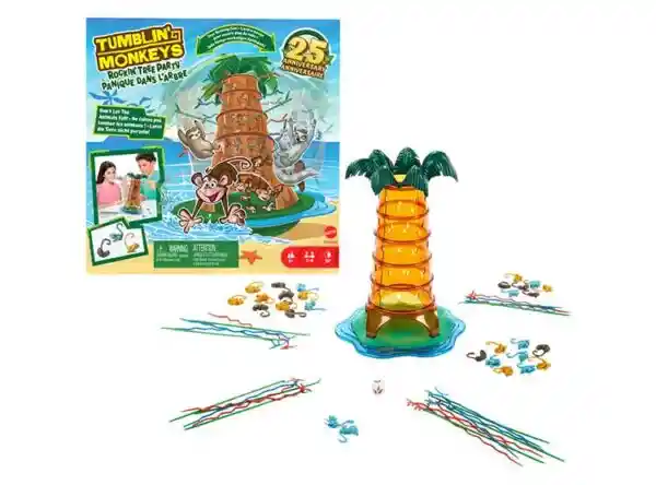 Games Juego de Mesa Monos Locos 25 Aniversario HTW65
