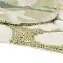 Piso de Baño de Algodón Bordado 70 x 50 cm