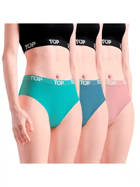 Top Ropa Interior Hikini Mujer Surtido L M501P3C3