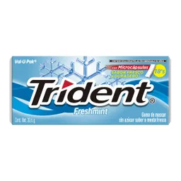 Trident Goma de Mascar con Sabor a Menta Freshmint
