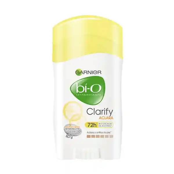 Garnier-Bi-O Desodorante en Barra Clarify