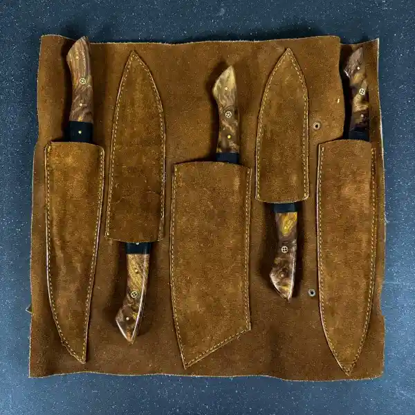 Set Cuchillo Damasco Huerquehue