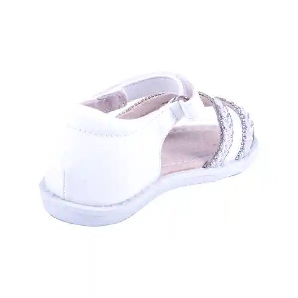 Sandalias Bebe Niña Blanco Pillin 24