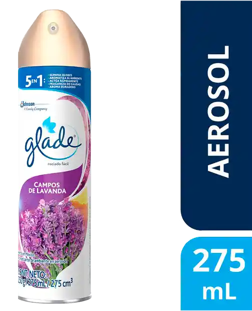 Glade Desodorante Ambiental Aerosol Lavanda 275 CC