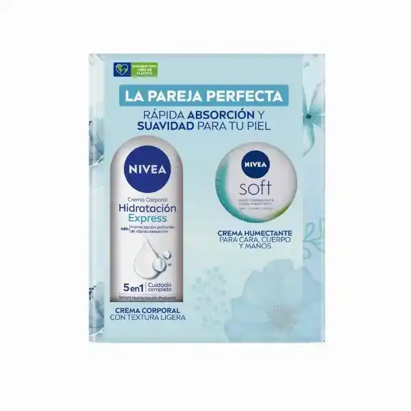 Nivea Kit Hidratación Express + Soft