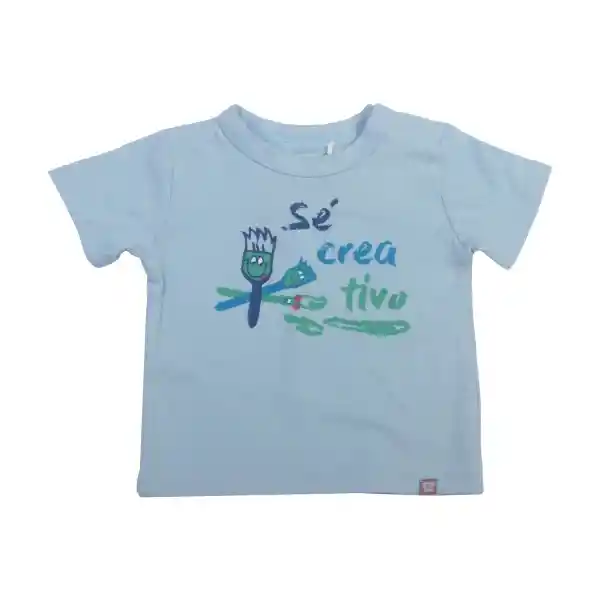 Polera Bebe Niño Celeste Pillin 24 M