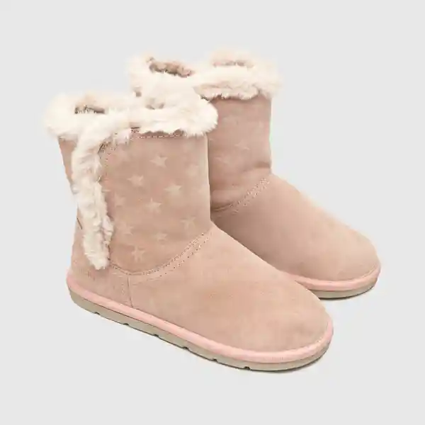 Botas Para Niña Rosada Talla 30 Colloky