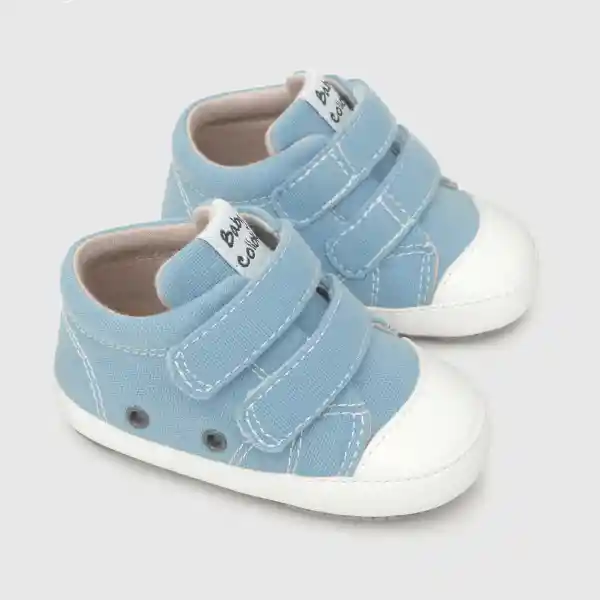 Zapatos de Bebé Niño Light Blue Talla 15 Colloky