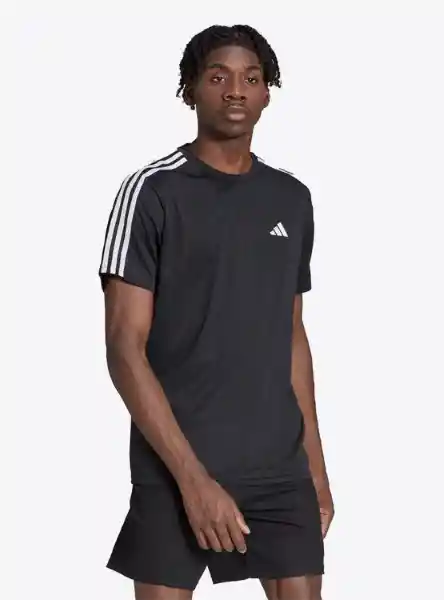 Adidas Polera Tr-Es B Hombre Negro L IB8150