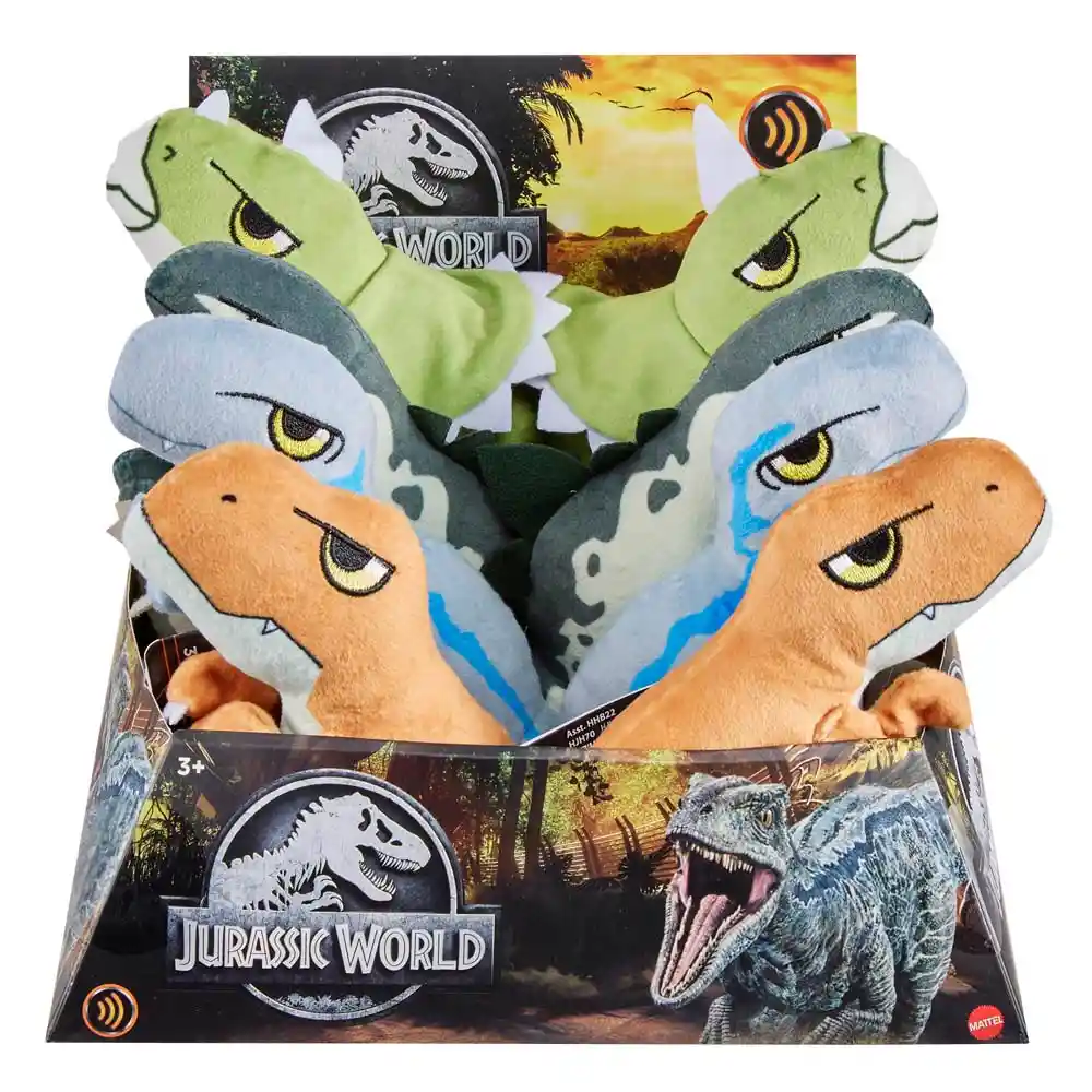 Jurassic World Peluche de Dinosaurio Mini Con Sonidos Surtido