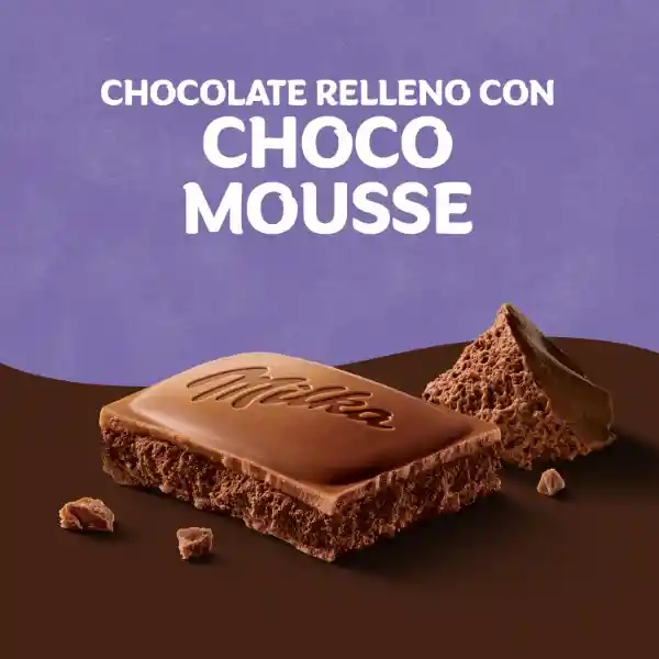 Milka Chocolate de Leche Relleno de Crema de Cacao