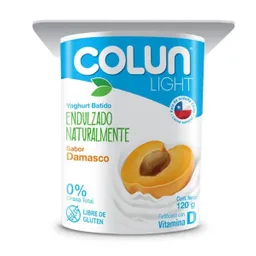 Colun Yoghurt Light Damasco
