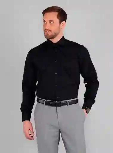 Van Heusen Camisa Manga Larga 109 33/34 Negro 16